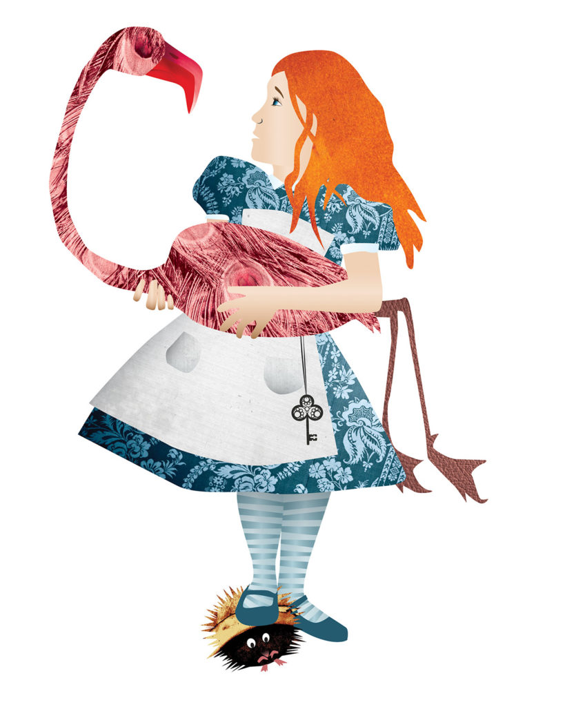 Alice in Wonderland - helen wyllie illustration