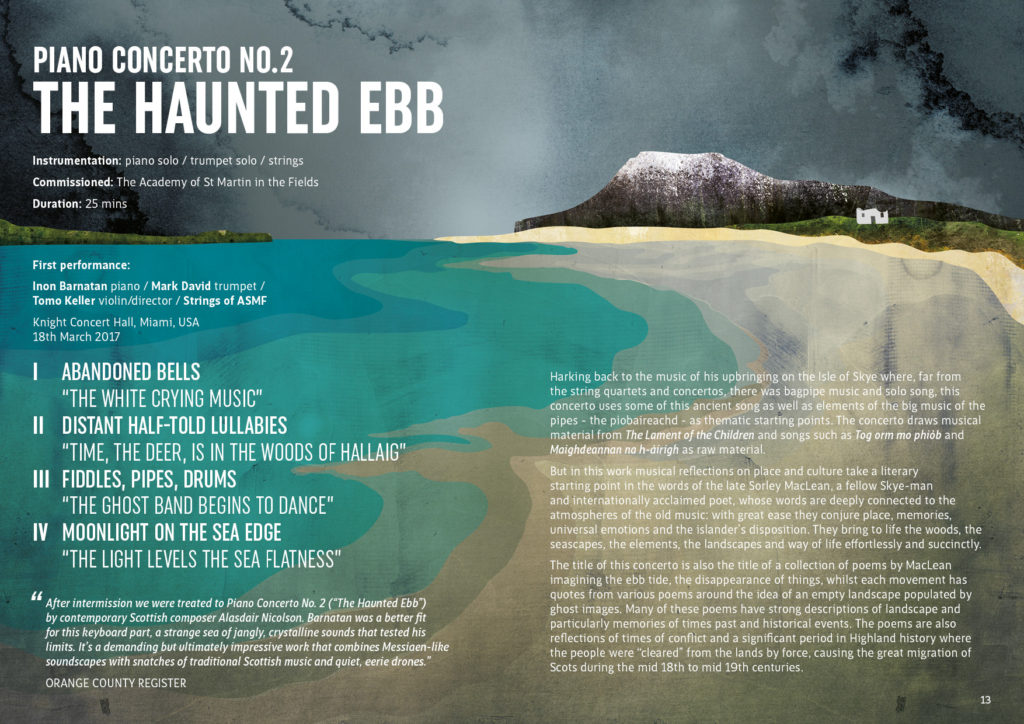 Alasdair Nicolson composer - haunted ebb - illustration helen wyllie