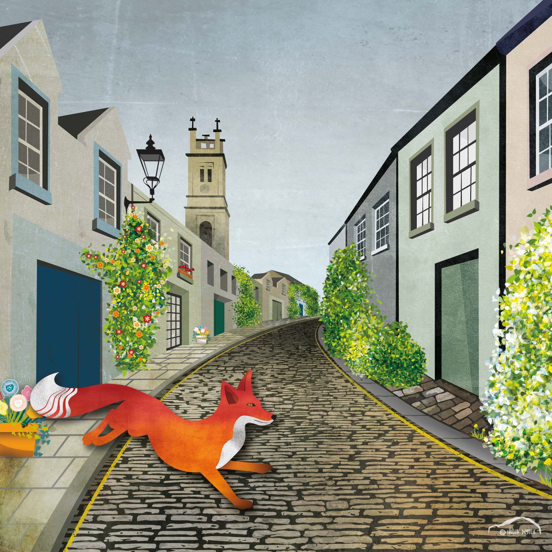 Stockbridge Fox by Helen Wyllie
