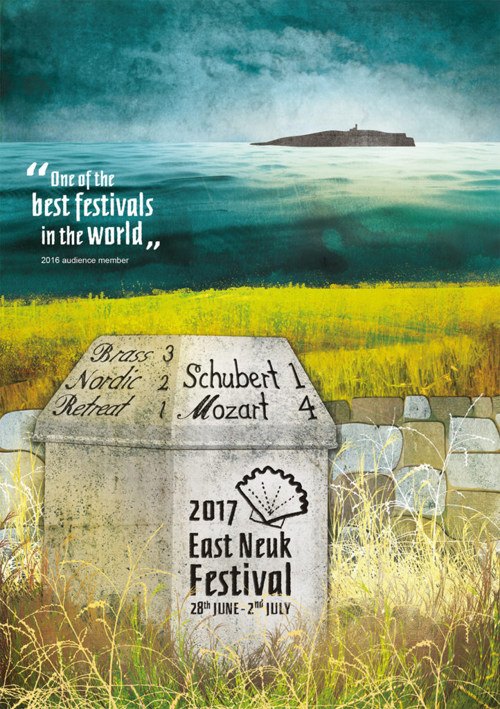 East Neuk Festival illustration and design by helen wyllie