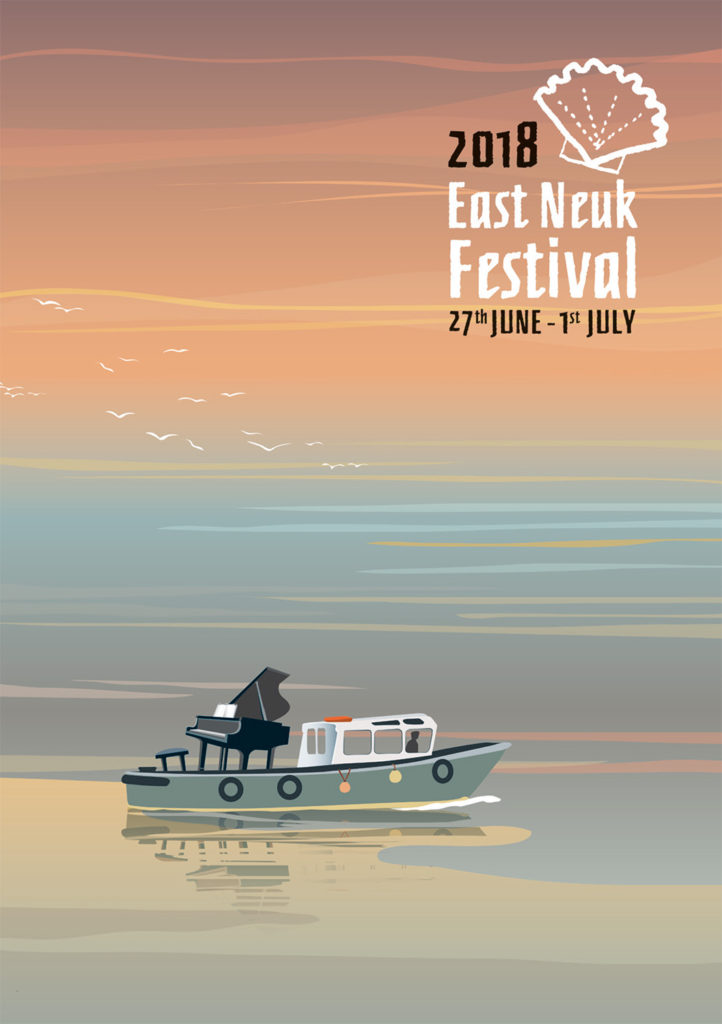 East neuk festival brochure illustration and design