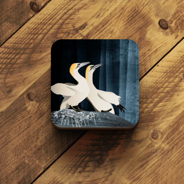 Helen Wyllie bird coaster gannets