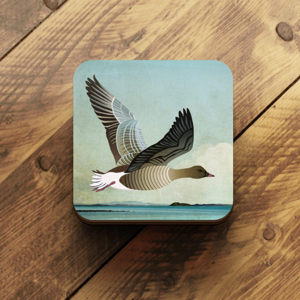 pink-footed goose coaster