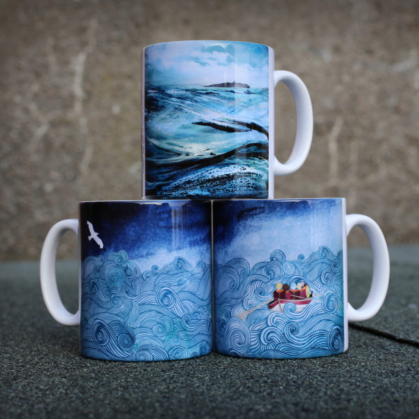 May Isle / Coastal Rowing ceramic mug helen wyllie