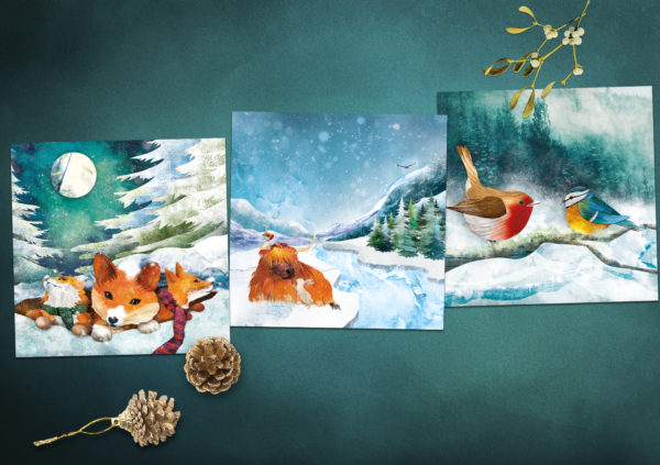 christmas cards by helen wyllie