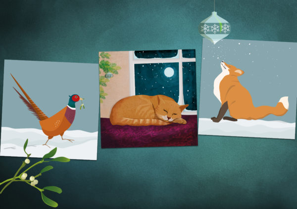 christmas cards by helen wyllie