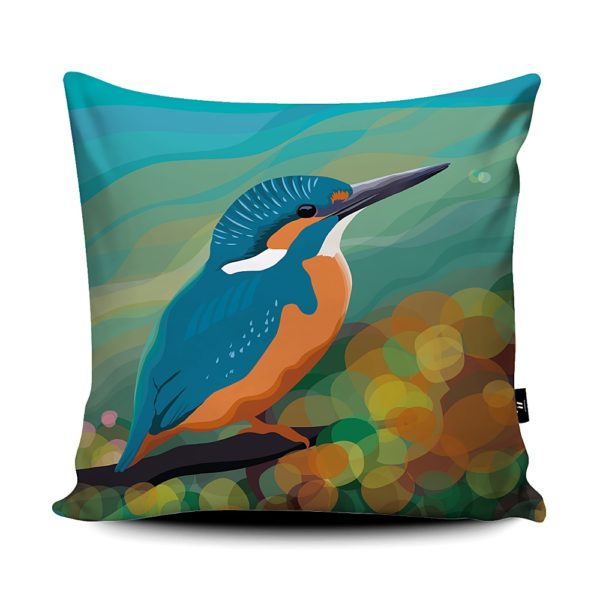 kingfisher cushion