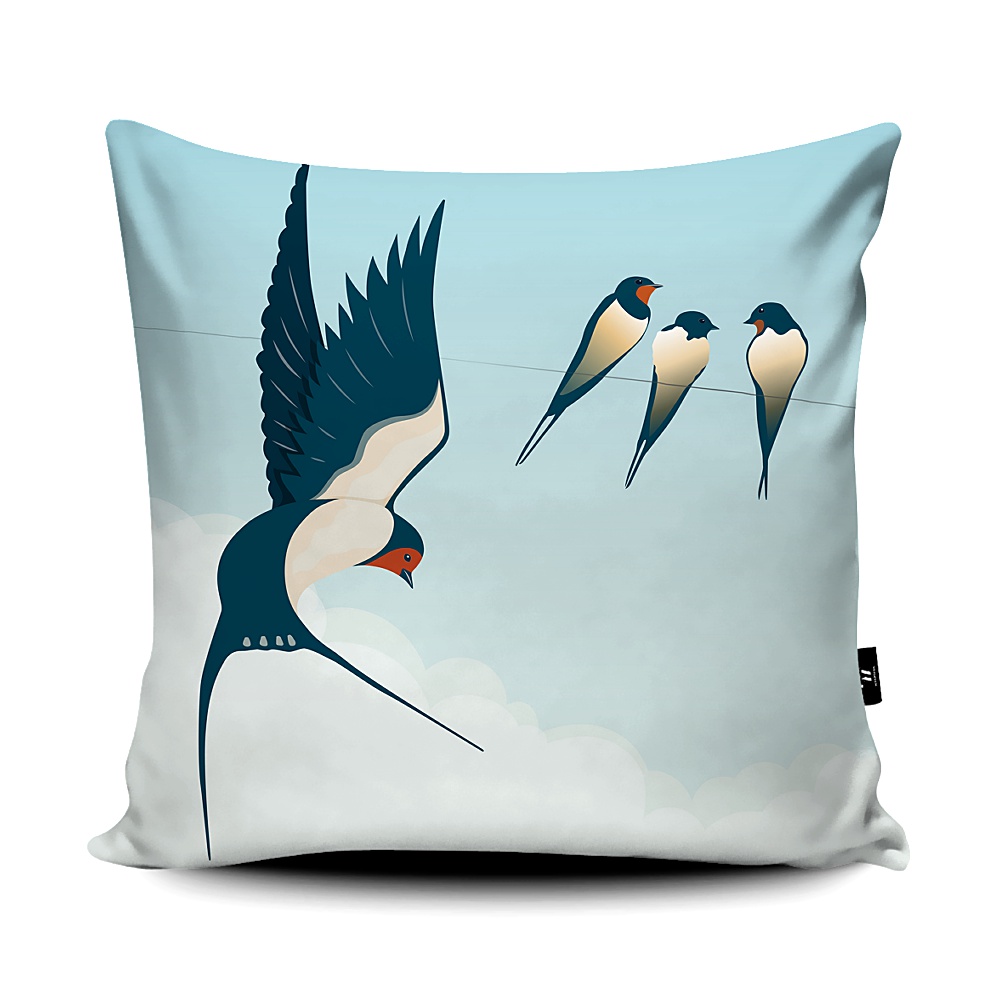 Swallows cushion