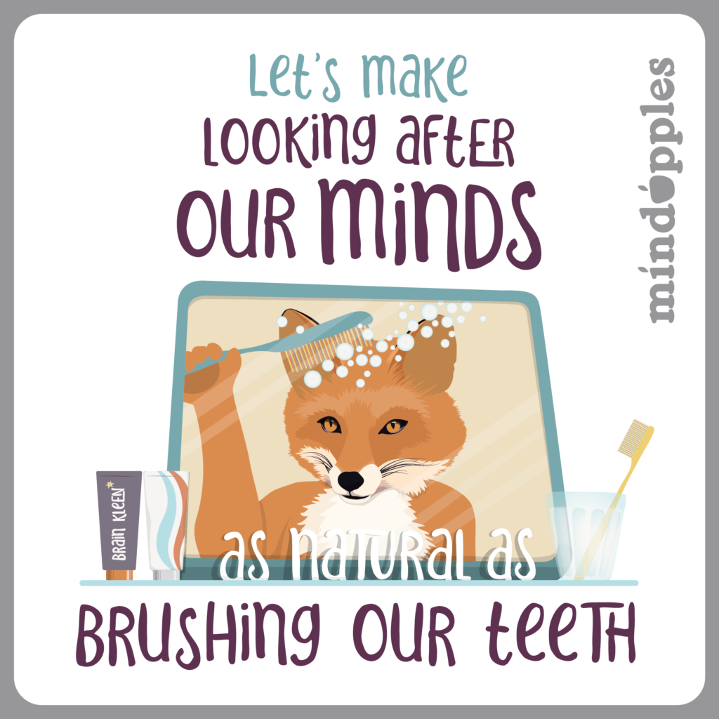 mindapples brush teeth