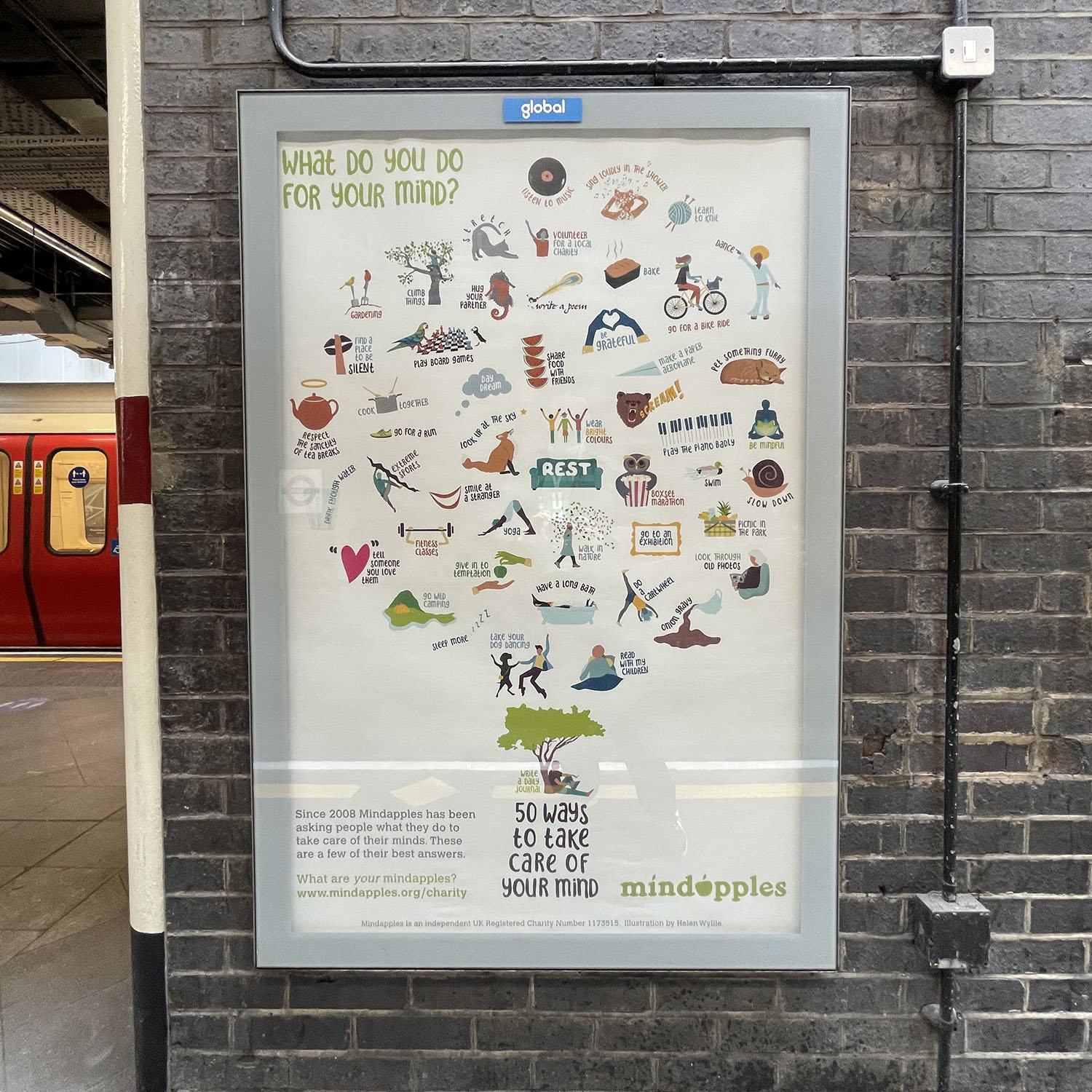 Mindapples 50 ways TFL advert