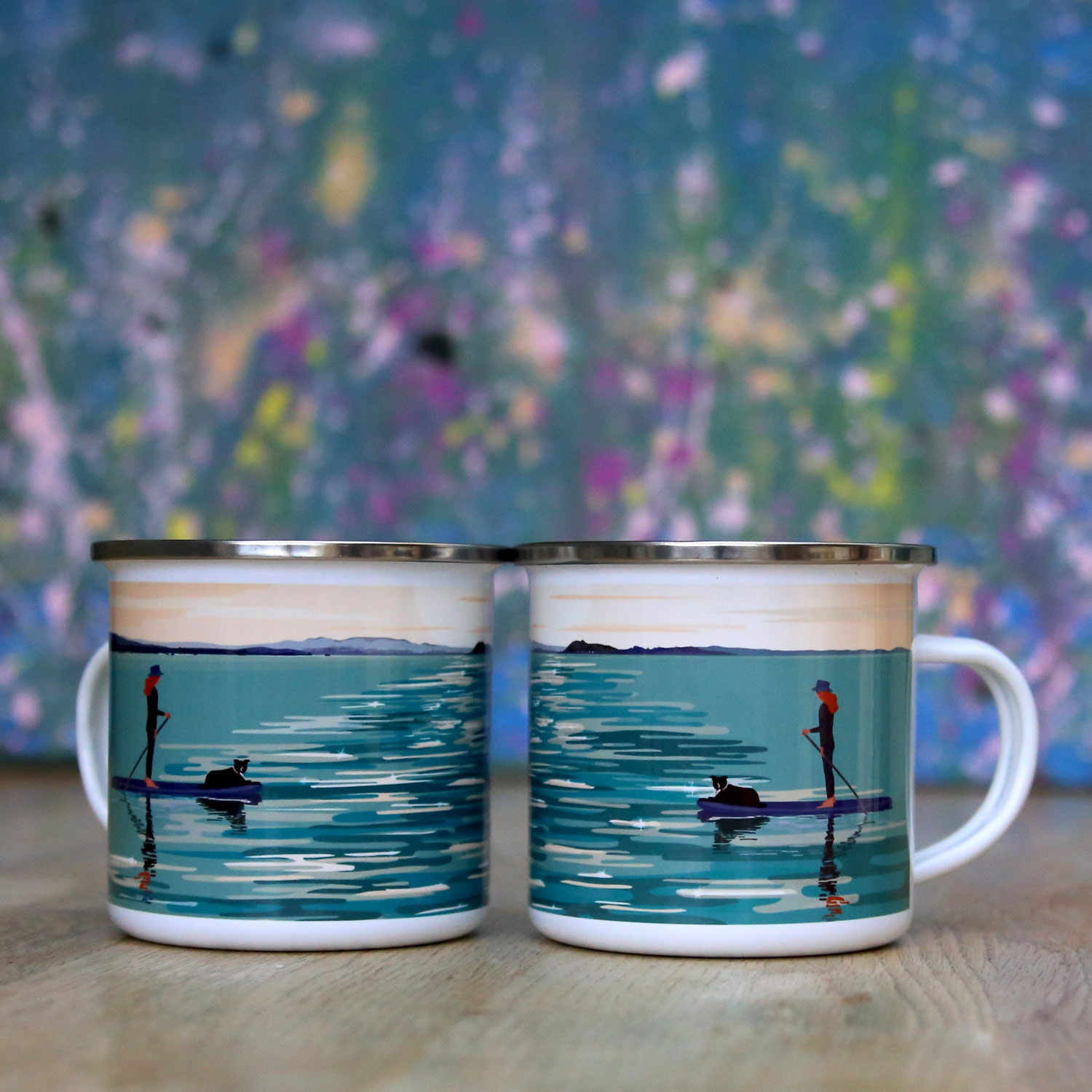 Enamel Mug (Boss) – College Hill Crafts