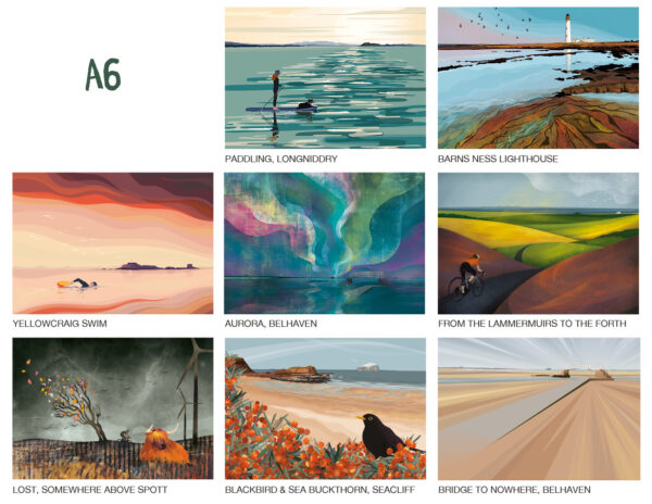 helen wyllie east lothian art greetings cards