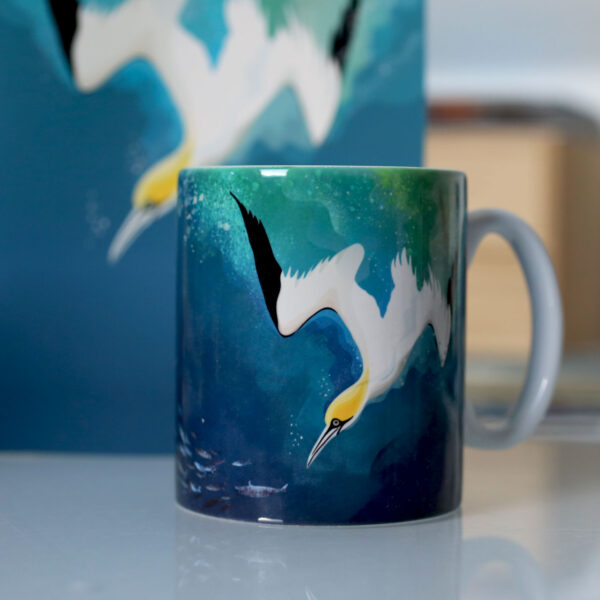 gannet mug by helen wyllie