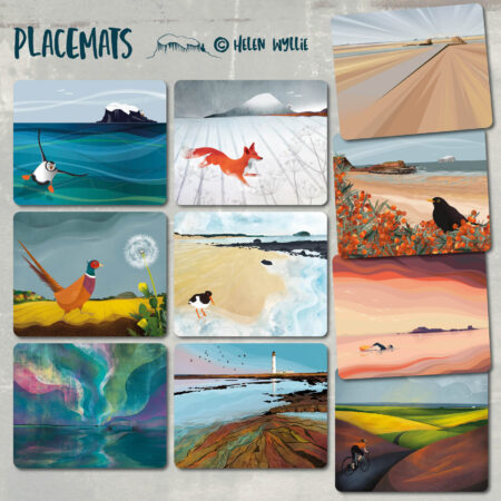 East Lothian placemats by helen wyllie