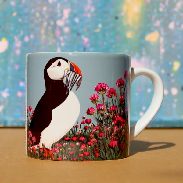 puffin 5 oz ceramic mug