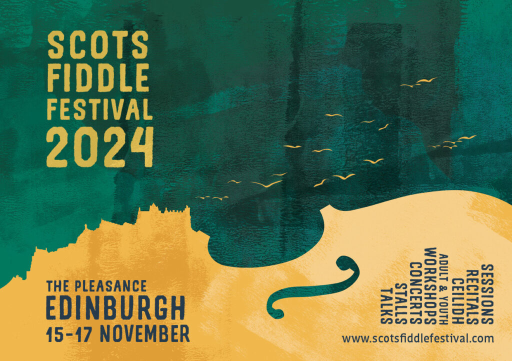 Scots Fiddle Festival design by helen wyllie