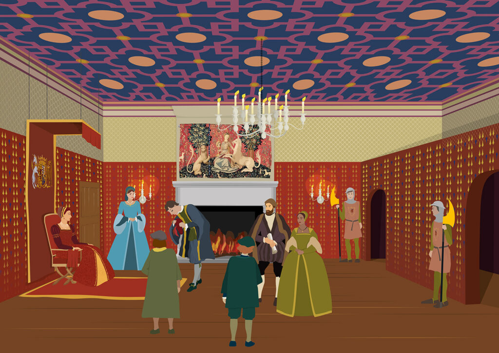 Edinburgh Castle Laich Hall by helen wyllie